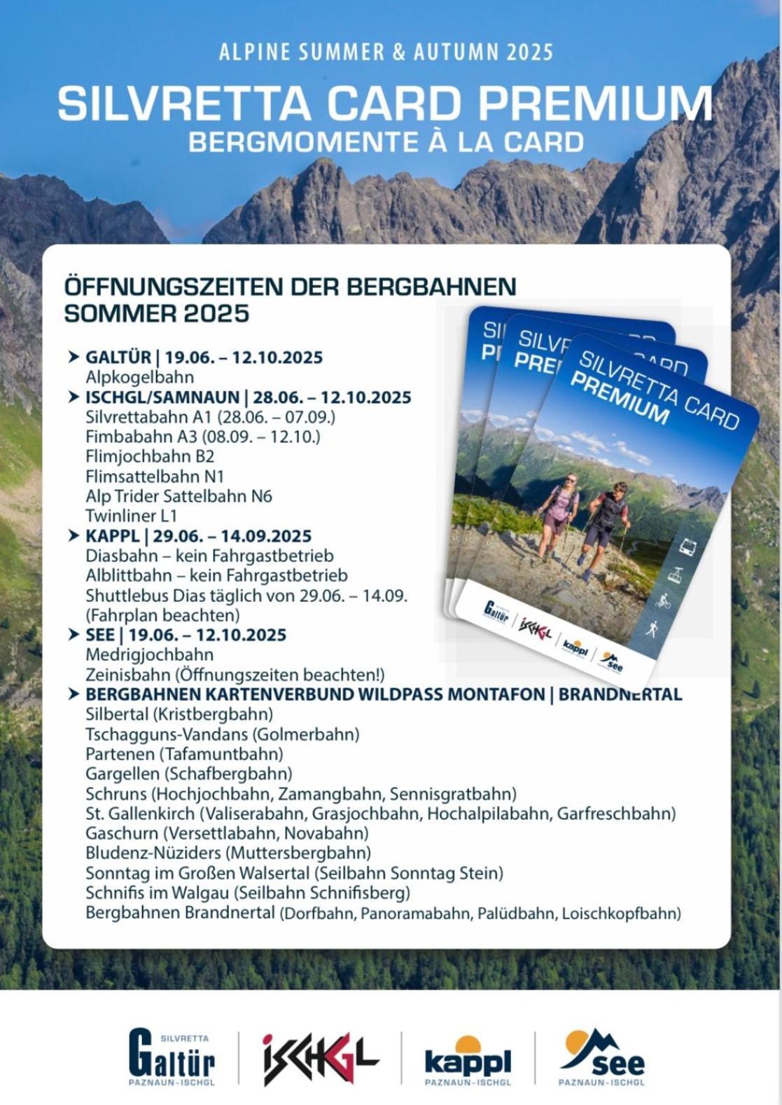 Apart Scharler Mit Silvretta Card Зее Екстериор снимка